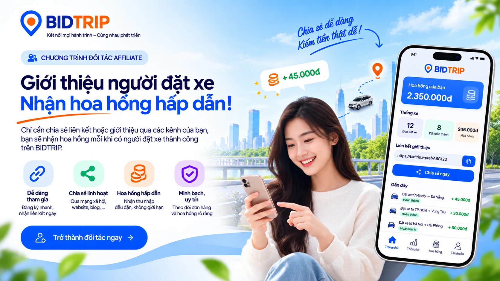 BIDTRIP Đối tác